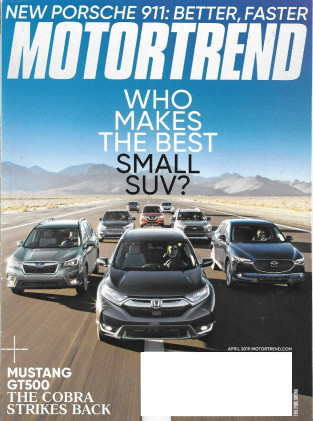 MOTOR TREND 2019 APR - NEW CARRERA, BYTON M-NUTE, GT500
